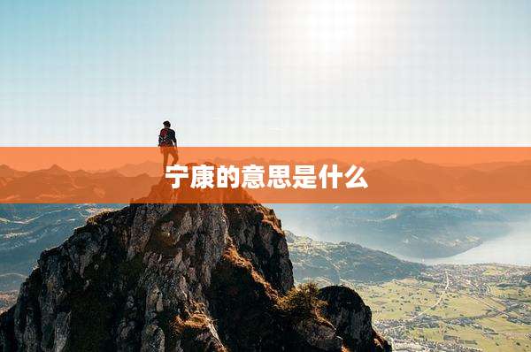 宁康的意思是什么