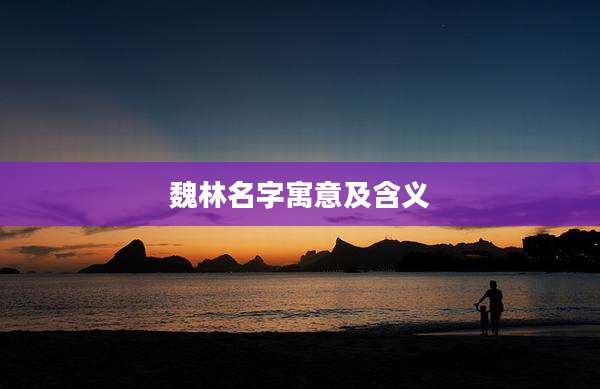 魏林名字寓意及含义