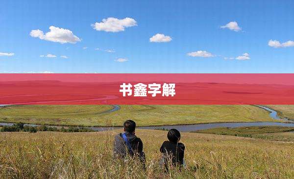 书鑫字解