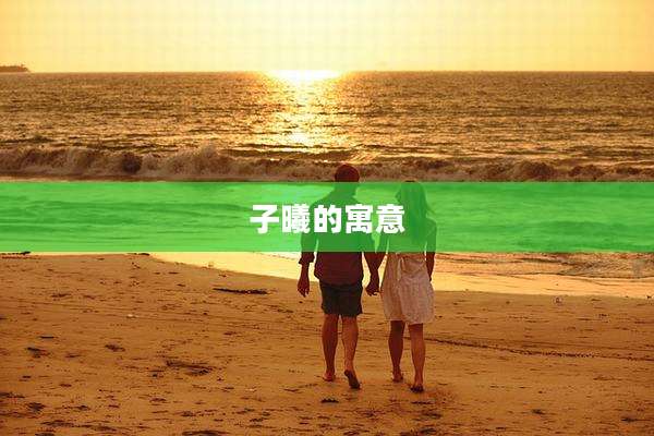 子曦的寓意