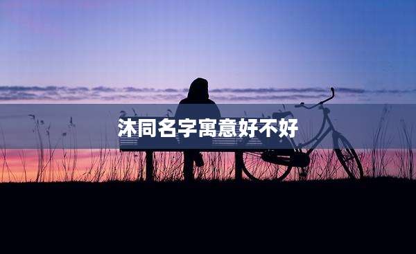 沐同名字寓意好不好