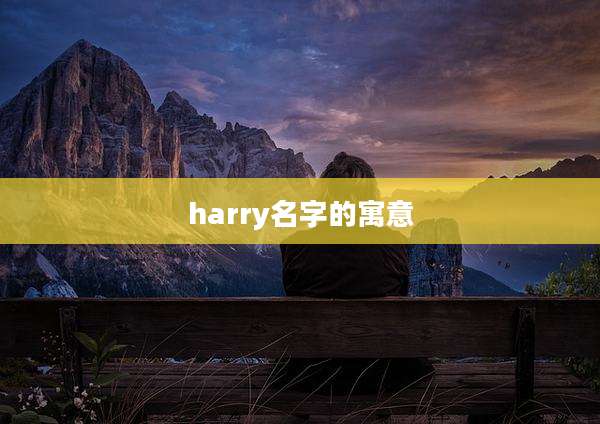 harry名字的寓意
