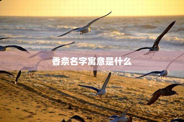 香奈名字寓意是什么