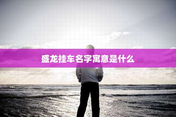 盛龙挂车名字寓意是什么