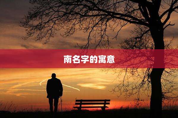 南名字的寓意
