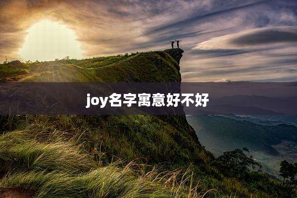 joy名字寓意好不好