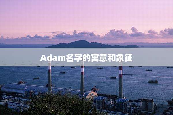 Adam名字的寓意和象征