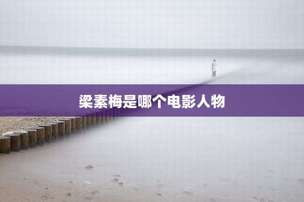 梁素梅是哪个电影人物