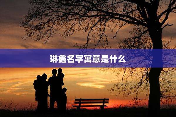 琳鑫名字寓意是什么