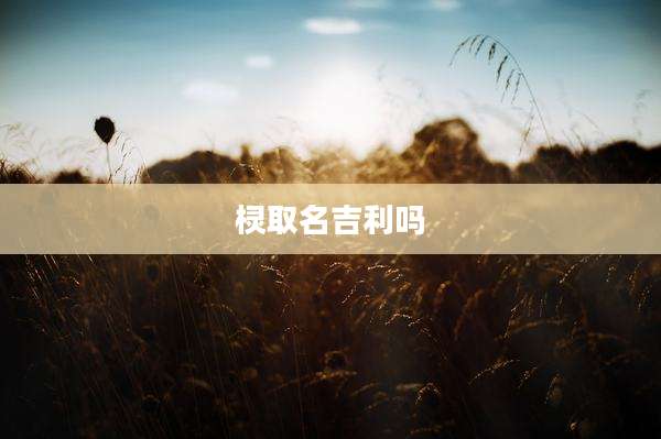 棂取名吉利吗