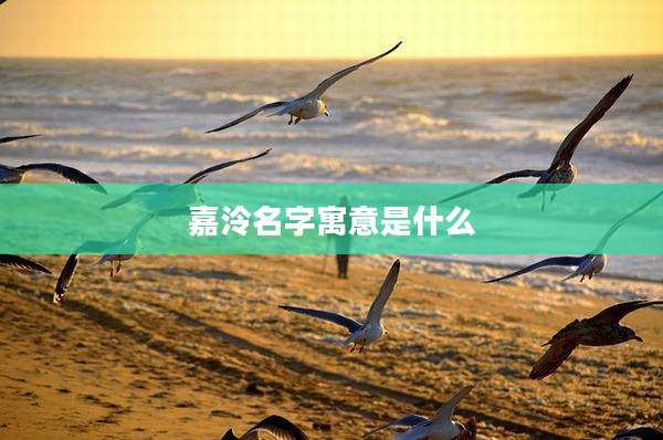 嘉泠名字寓意是什么