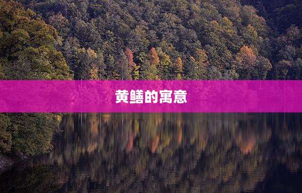 黄鳝的寓意