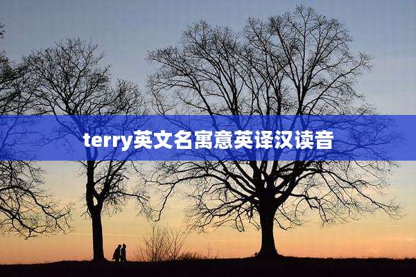 terry英文名寓意英译汉读音