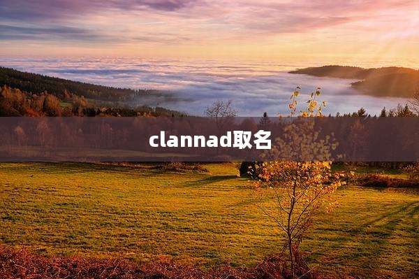 clannad取名