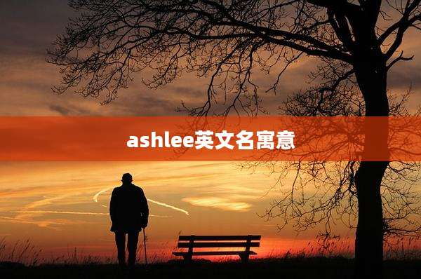 ashlee英文名寓意