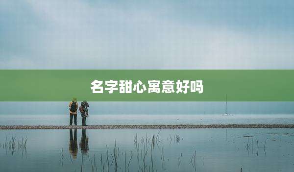 名字甜心寓意好吗