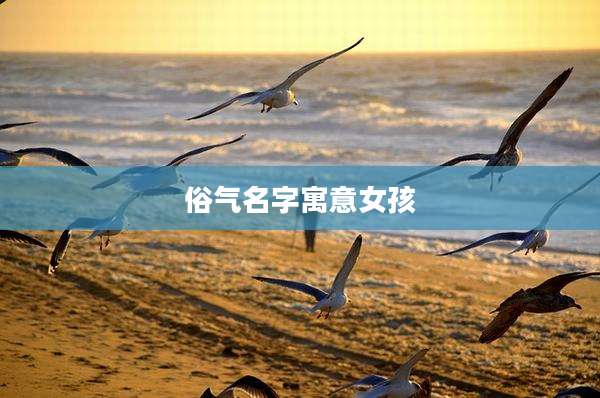 俗气名字寓意女孩