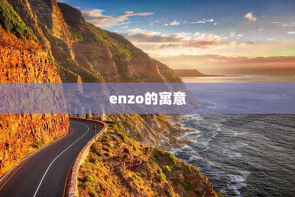 enzo的寓意