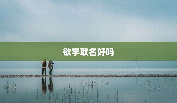 欲字取名好吗