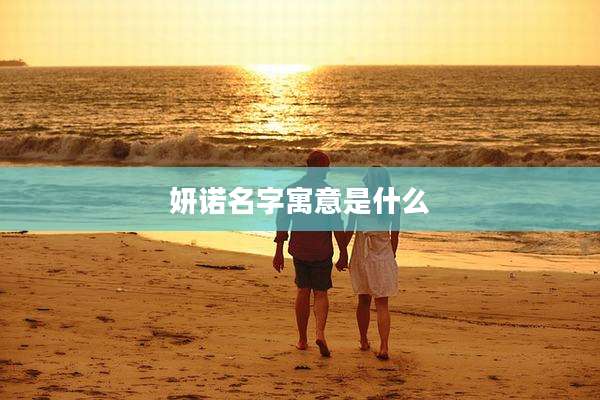 妍诺名字寓意是什么