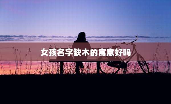 女孩名字缺木的寓意好吗