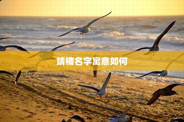 靖楠名字寓意如何