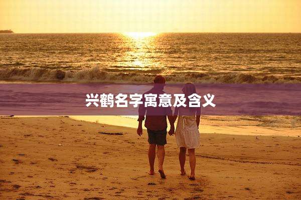 兴鹤名字寓意及含义