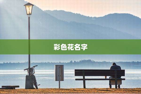 彩色花名字