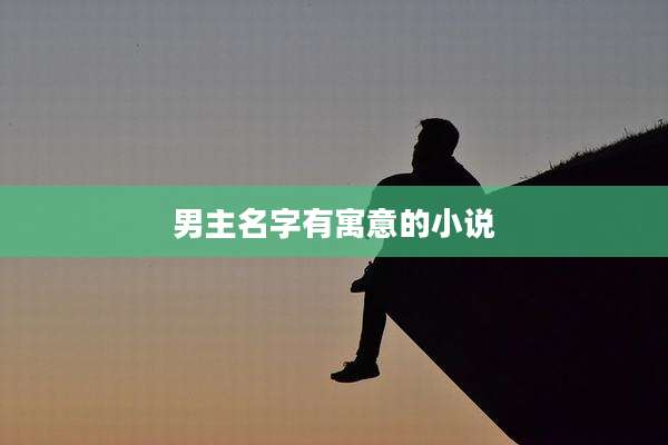 男主名字有寓意的小说