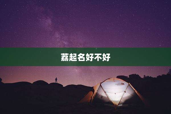 荔起名好不好