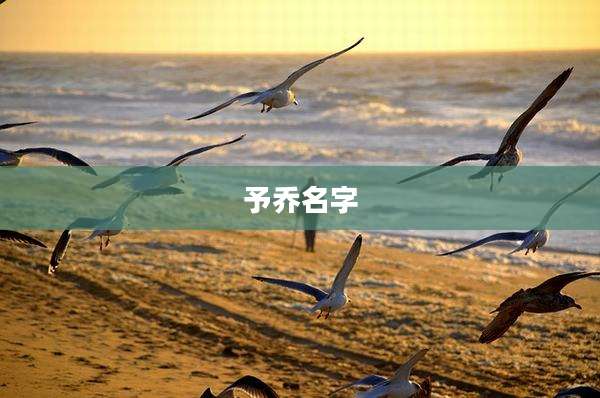 予乔名字