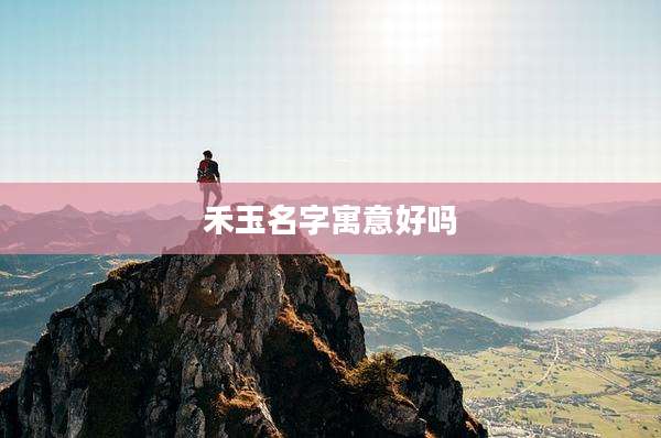 禾玉名字寓意好吗