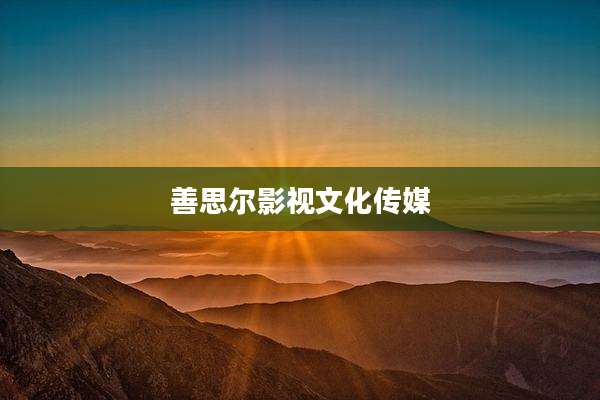 善思尔影视文化传媒