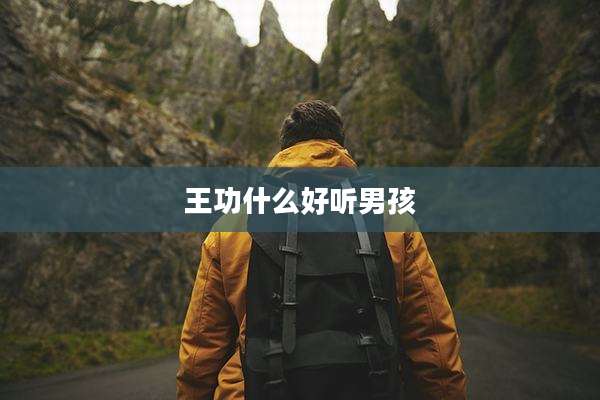 王功什么好听男孩