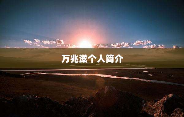 万兆滋个人简介