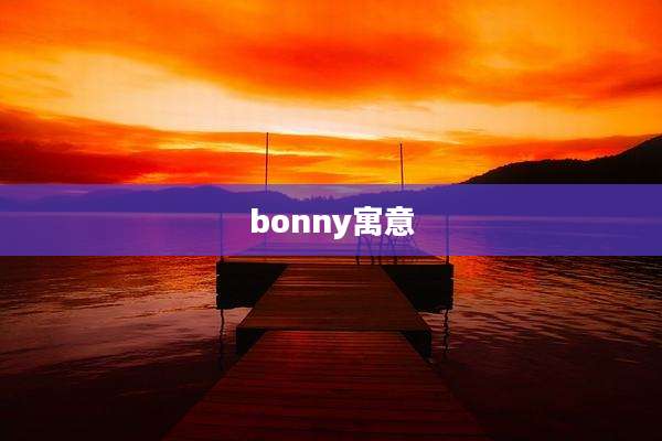 bonny寓意