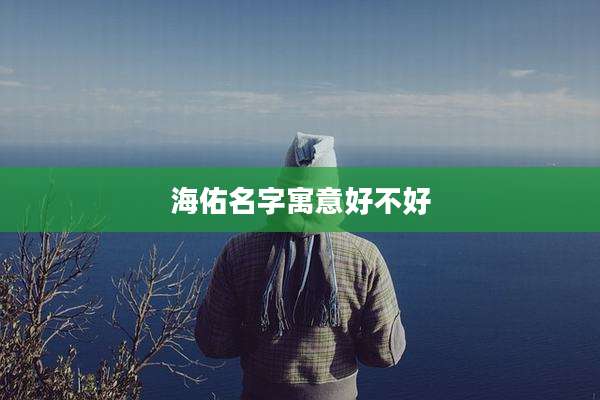 海佑名字寓意好不好