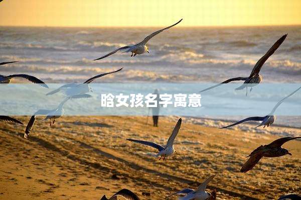 晗女孩名字寓意