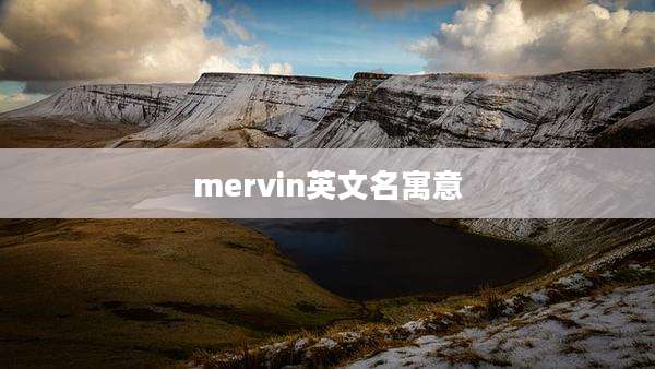 mervin英文名寓意