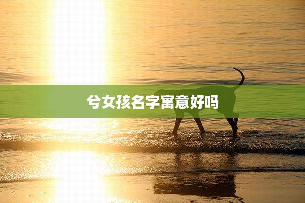 兮女孩名字寓意好吗