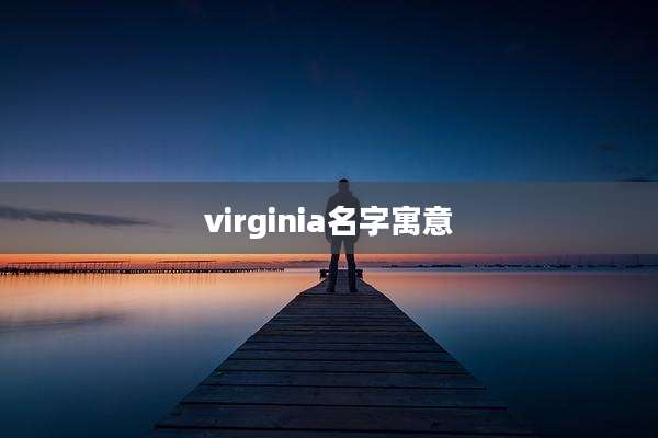 virginia名字寓意