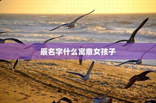 辰名字什么寓意女孩子