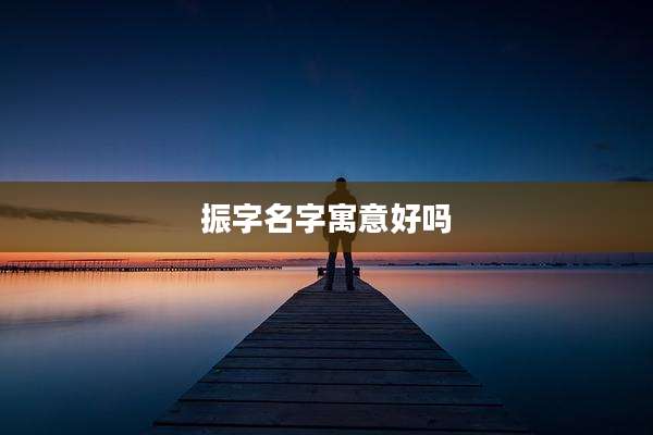 振字名字寓意好吗